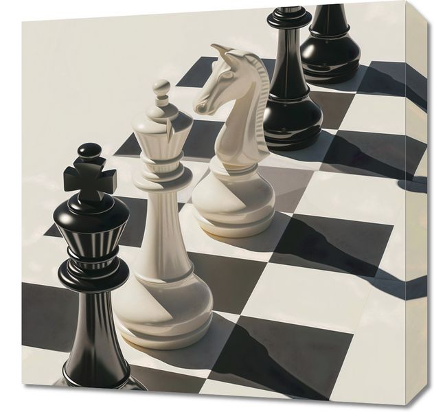 Obraz 50x50cm Szach i Mat zdjęcie 1