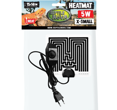 REPTILE NOVA Mata grzewcza 5W do terrarium energooszczędna X-SMALL 15x14cm na Arena.pl