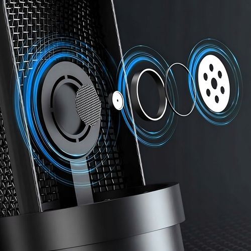 MIKROFON STUDYJNY USB JACK POJEMNOŚCIOWY GAMINGOWY ZESTAW POP FILTR STATYW na Arena.pl