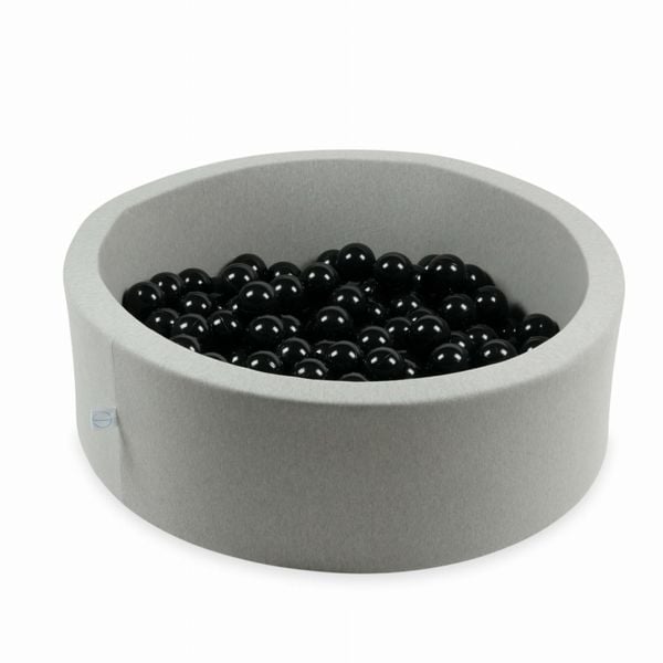 Kulki do zabawy ø7cm 25szt czarne zdjęcie 3