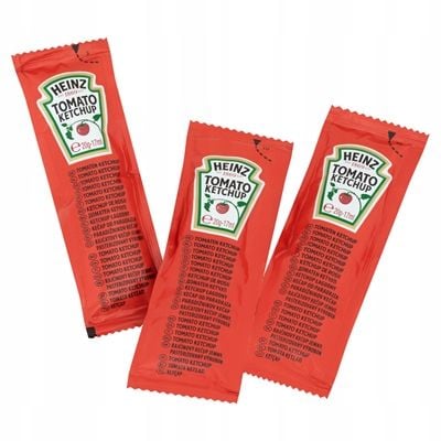 HEINZ Ketchup Łagodny saszetki 17 ml * 100 sztuk na Arena.pl