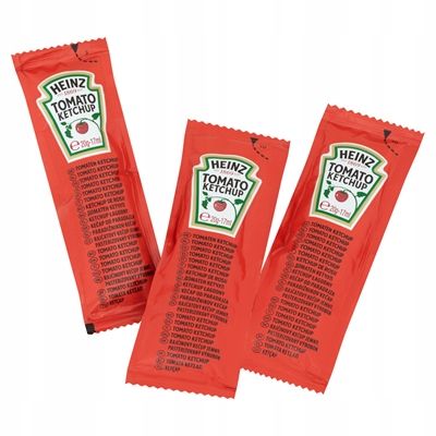 HEINZ Ketchup Łagodny saszetki 17 ml * 100 sztuk zdjęcie 2