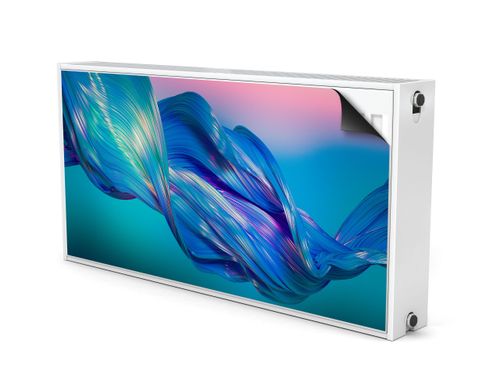 Mata MAGNETYCZNA Kaloryfera Trójwymiarowa Fala Abstrakcja 100cm x 60cm na Arena.pl