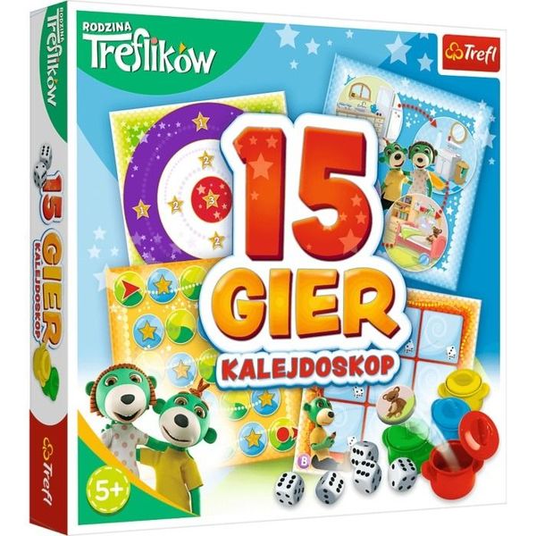 TREFL 01922 Gra Kalejdoskop 15 Trefliki zdjęcie 1