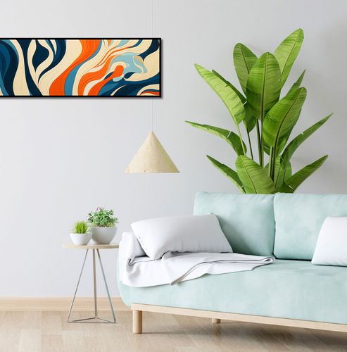 Plakat 95x33cm Oceaniczne Fale na Arena.pl