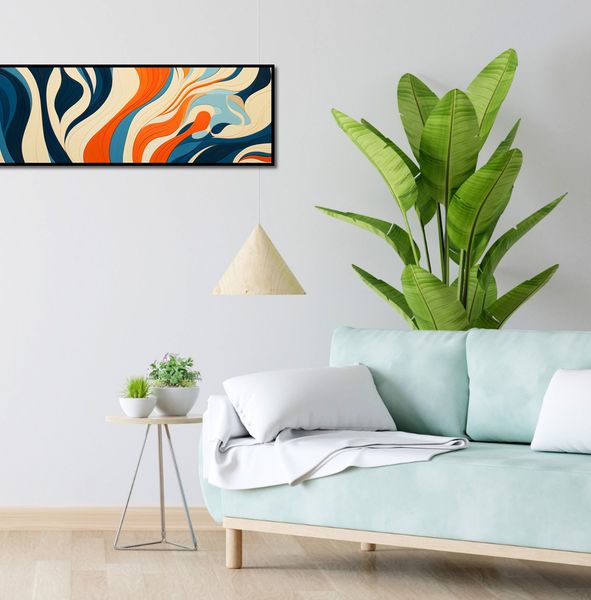 Plakat 95x33cm Oceaniczne Fale zdjęcie 4