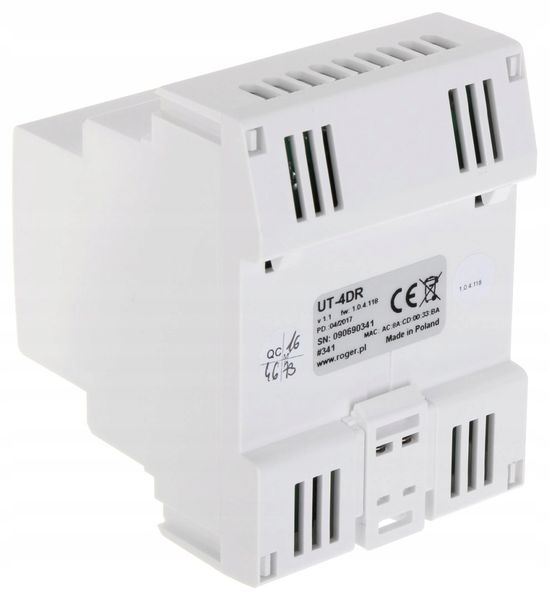 INTERFEJS RS485-ETHERNET UT-4DR ROGER zdjęcie 3