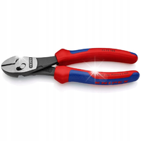 KNIPEX TWINFORCE SZCZYPCE TNĄCE BOCZNE DO DRUTU MOCNE PODWÓJNE ZŁĄCZE