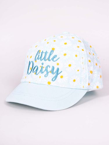 Czapka z daszkiem bejsbolówka dziecięca stokrotki błękitna 42-46 na Arena.pl