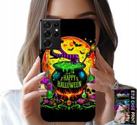 ETUI DO SAMSUNG GALAXY S21 Ultra - WIEDŹMA KOCIOŁEK RÓŻDŻKA HALLOWEEN FOLIA