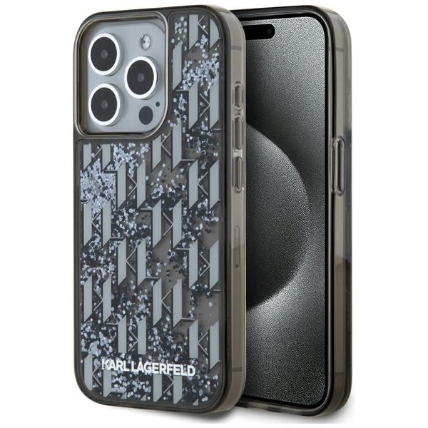 Etui Karl Lagerfeld do iPhone 15 Pro, Czarny zdjęcie 1