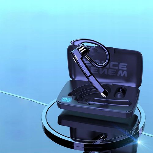 Bezprzewodowa słuchawka do rozmów BLUETOOTH mikrofon dla kierowców do ucha na Arena.pl