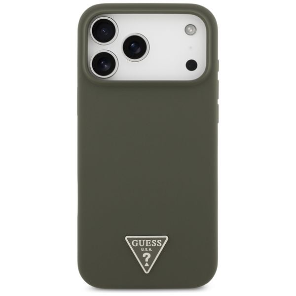 etui guess silicone triangle logo        magsafe do iphone 17 pro max zdjęcie 3