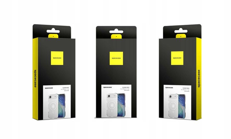 Spacecase Clear Mag Iphone 17 Air White zdjęcie 11