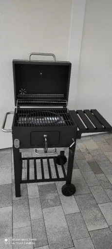 GRILL WĘGLOWY ŻELIWNY RUSZT Landmann OGRODOWY DUŻY zdjęcie 16