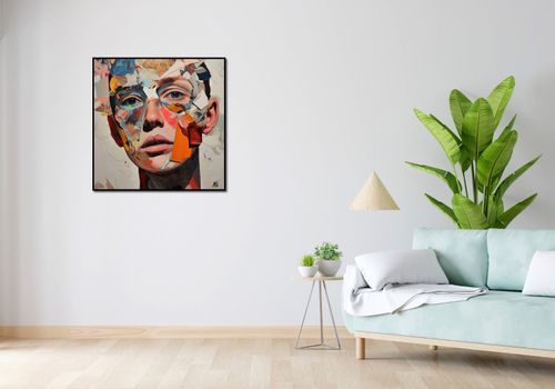 Plakat 80x80cm Podział Samego Siebie na Arena.pl