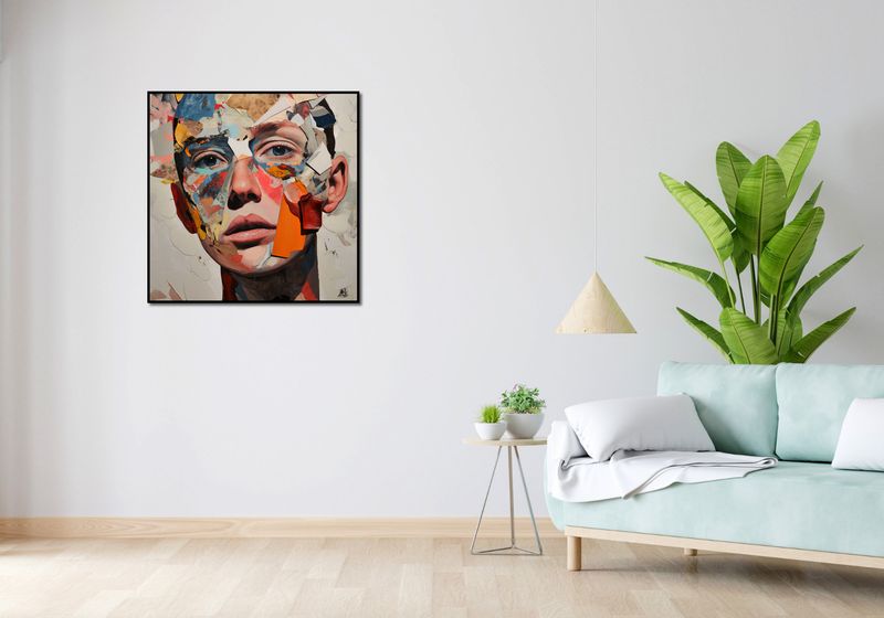 Plakat 80x80cm Podział Samego Siebie zdjęcie 4