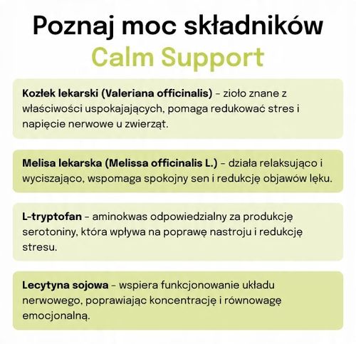 LAB-V Calm Support Wsparcie w stresie dla psów i kotów 45 kapsułek na Arena.pl