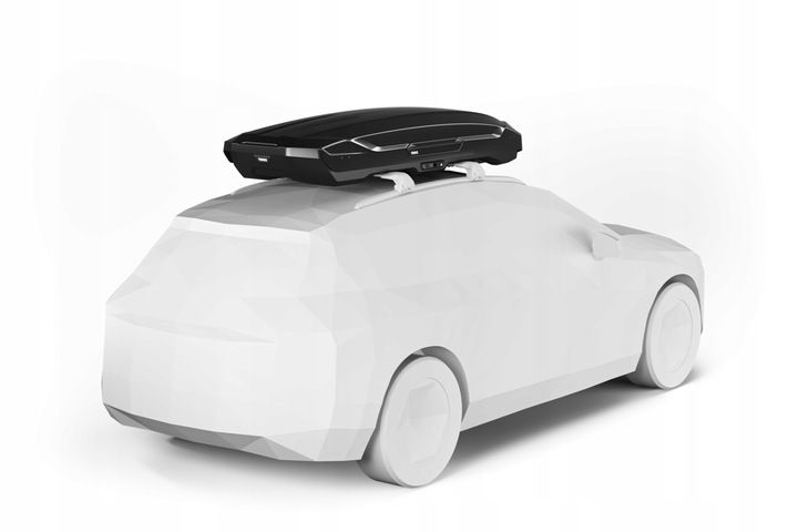 Box bagażnik dachowy Kufer Thule Motion 3 XXL LOW Black 450 litrów | NOWOŚĆ zdjęcie 14