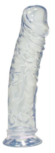 Crystal Clear Dildo penis z przyssawką na Arena.pl