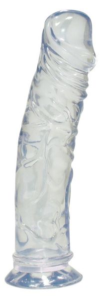 Crystal Clear Dildo penis z przyssawką zdjęcie 2