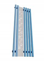 Grzejnik dekoracyjny FLOWER 160x60 NIEBIESKI