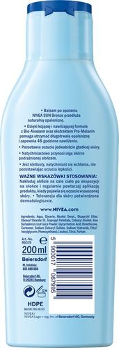 NIVEA Sun After balsam po opalaniu przedłużający opaleniznę 200ml na Arena.pl