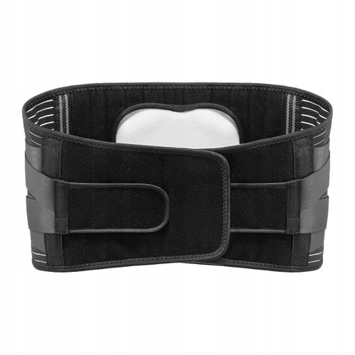 PAS LĘDŹWIOWY KRZYŻOWY GORSET ORTOPEDYCZNY ORTEZA STABILIZATOR PLECY XXL na Arena.pl