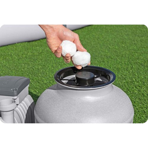 Pompa piaskowa 8327 l/h Bestway 58499 +piasek 25kg na Arena.pl