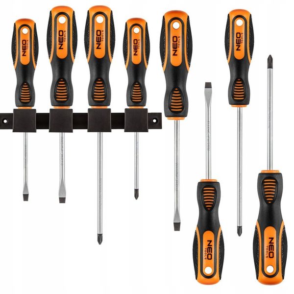 NEO ZESTAW WKRĘTAKÓW ŚRUBOKRĘTÓW 4 ELEMENTY MAGNES + UCHWYT 04-191 zdjęcie 2