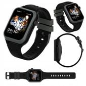 Smartwatch Dla Dziecka Zegarek Garett Kids Essa 2 Ai 4G Nanosim Gps Czarny