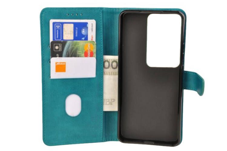 Etui portfel Wallet do Oppo Reno 11F 5G zielony zdjęcie 3