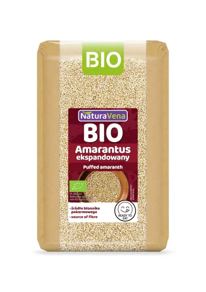 Amarantus Ekspandowany BIO 110 g - Naturavena zdjęcie 1
