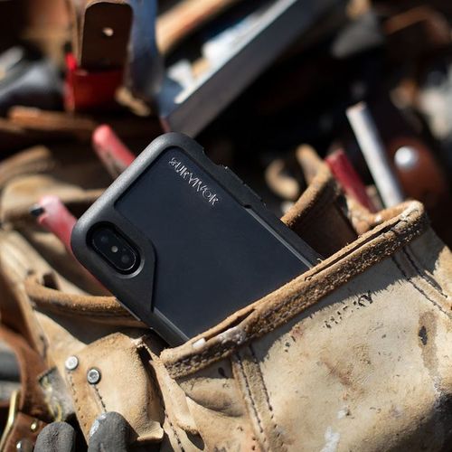 Pancerne etui iPhone Xs Max (czarnyszary) na Arena.pl