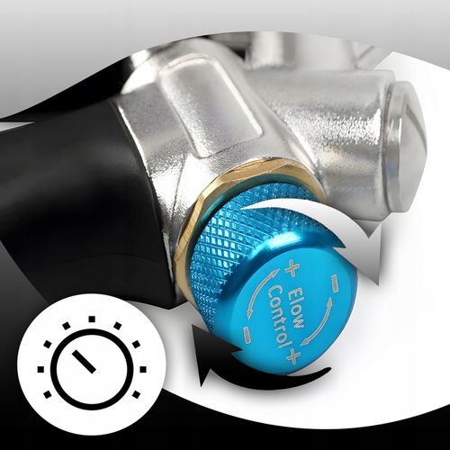 PISTOLET DO PRZEDMUCHIWANIA DYSZA VENTURIEGO REGULACJA PRZEPŁYWU POWIETRZA na Arena.pl