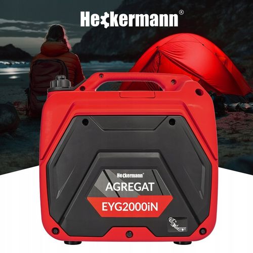 AGREGAT PRĄDOTWÓRCZY GENERATOR PRĄDU INWERTOROWY NA BENZYNĘ CICHY 2KW na Arena.pl