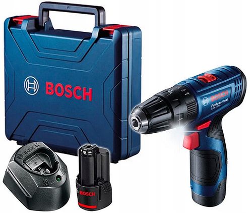 Wiertarka wkrętarka Bosch 12V 2xAkumulator2Ah Udar na Arena.pl