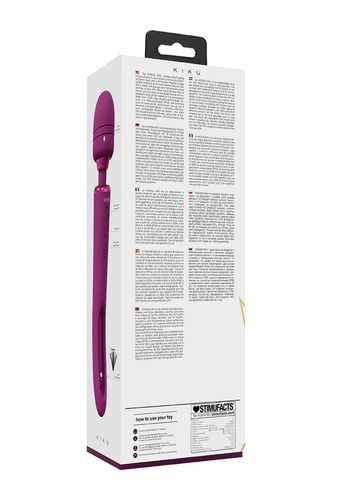 Vive - Kiku - Rechargeable Double Ended Wand With Innovative G-Spot na Arena.pl