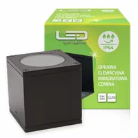 Plafon Sufitowy Oświetlenie Zewnętrzne Tuba Czarna