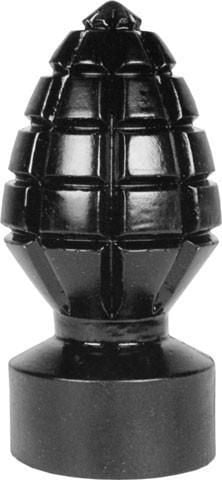 korek analny ab33 grenade 11 x 6.5cm all black na Arena.pl
