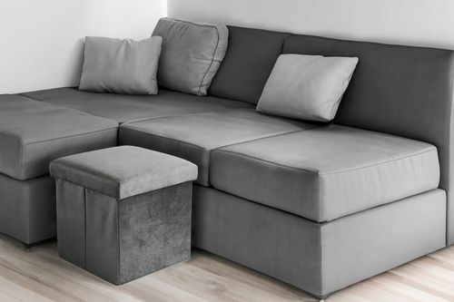 PUFA WELUROWA SKRZYNIA POJEMNIK OTWIERANA SKŁADANA ZE SCHOWKIEM na Arena.pl