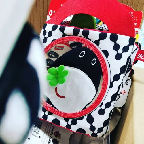 Książeczka KONTRASTOWA Dla Niemowląt Do Łóżeczka na Arena.pl