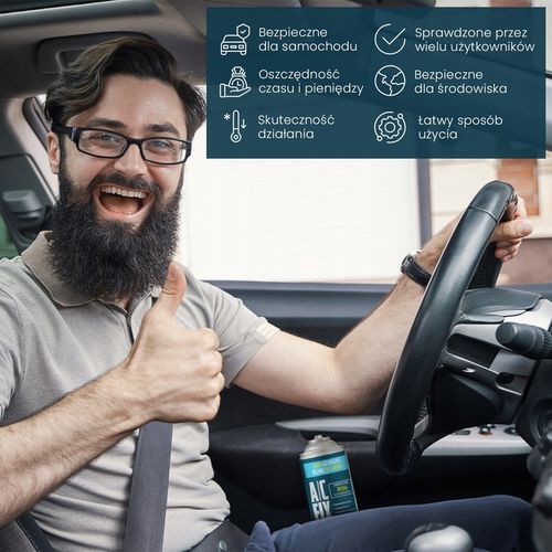 AC FIX CZYNNIK KLIMATYZACJI 3w1 Uszczelniacz Olej Gaz R134a 235g na Arena.pl