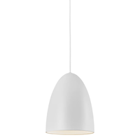 Minimalistyczna lampa wisząca Nexus 2020583001 Nordlux nad wyspę biała