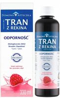 Tran z rekina o smaku malinowym 330 ml Domowa Apteczka