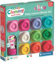 zestaw miękkich klocków clemmy jednorożec 6304