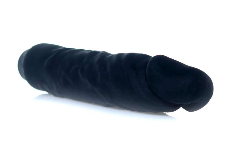 Wibrator-Real Skin - Black zdjęcie 4