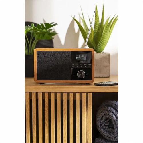DREWNIANE RADIO RETRO DAB+ BLUETOOTH USB SD PILOT na Arena.pl