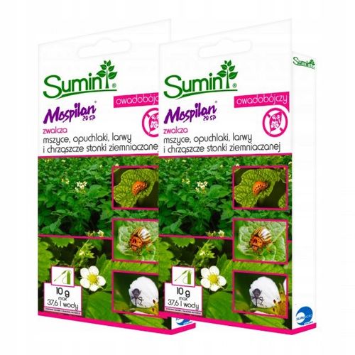 MOSPILAN 20SP Zwalcza Szkodniki Środek OWADOBÓJCZY Mszyca Opuchlaki Larwyx2 na Arena.pl