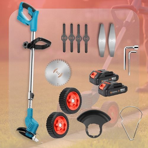 PODKASZARKA AKUMULATOROWA ELEKTRYCZNA MOCNA KOSA DO TRAWNIKA ZESTAW 2X na Arena.pl